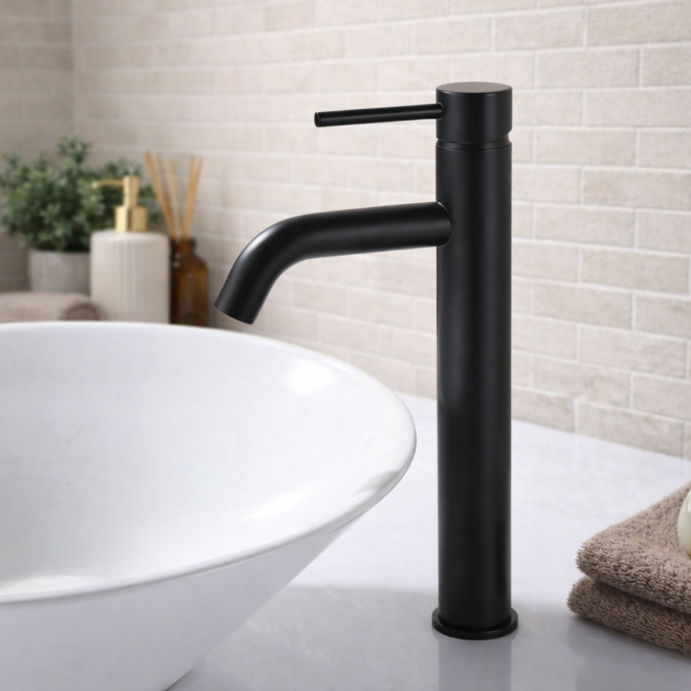 Mono Black – Mitigeur pour vasque minimaliste noir mat