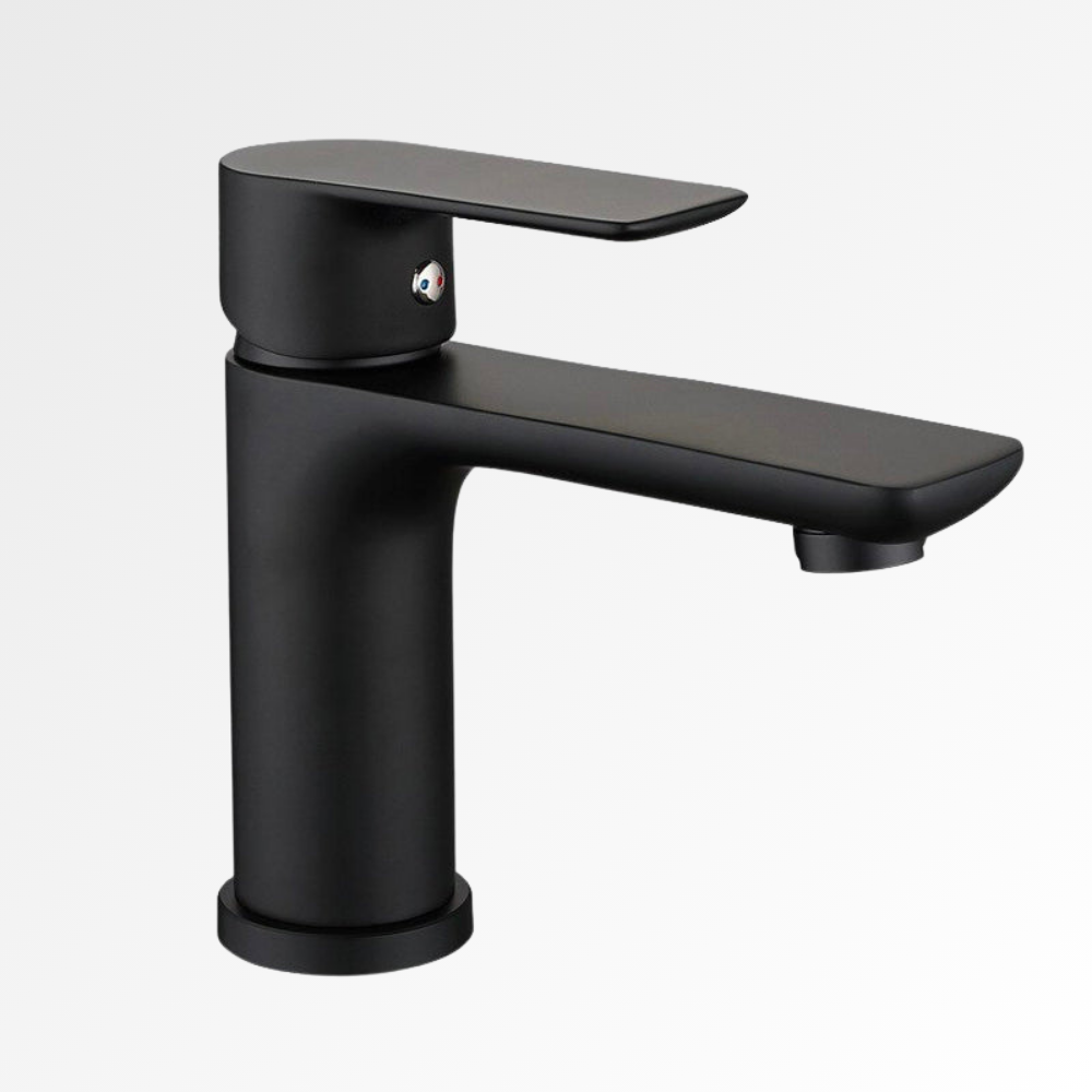 Auréa Cascade Mini – Mitigeur lavabo finition noir