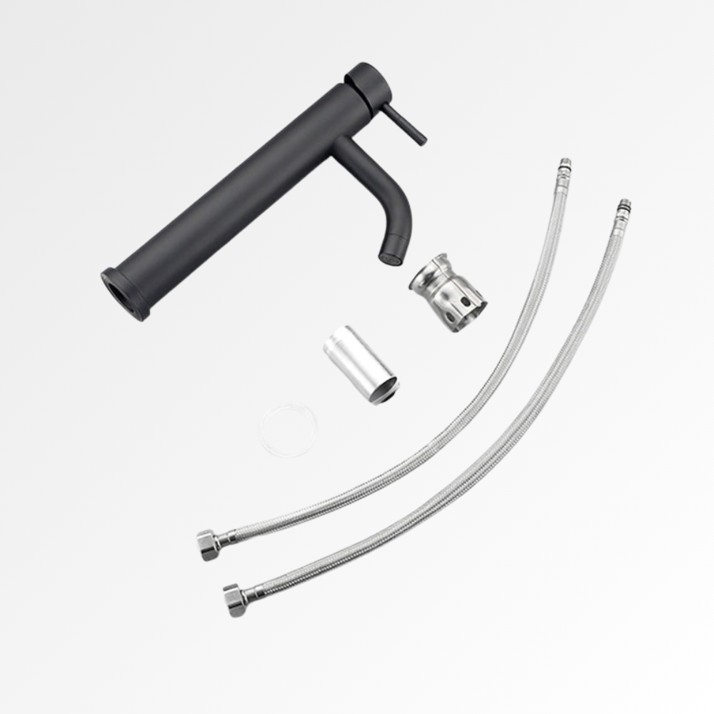 Mono Black – Mitigeur pour vasque minimaliste noir mat