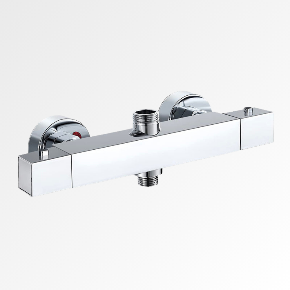 ThermaCore – Mitigeur de douche thermostatique mural chromé