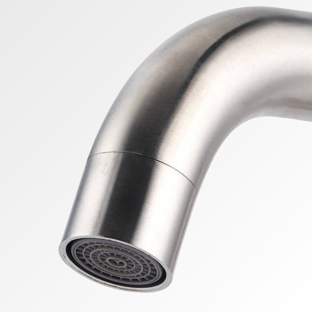 Purea Short – Mitigeur lavabo compact design chrome