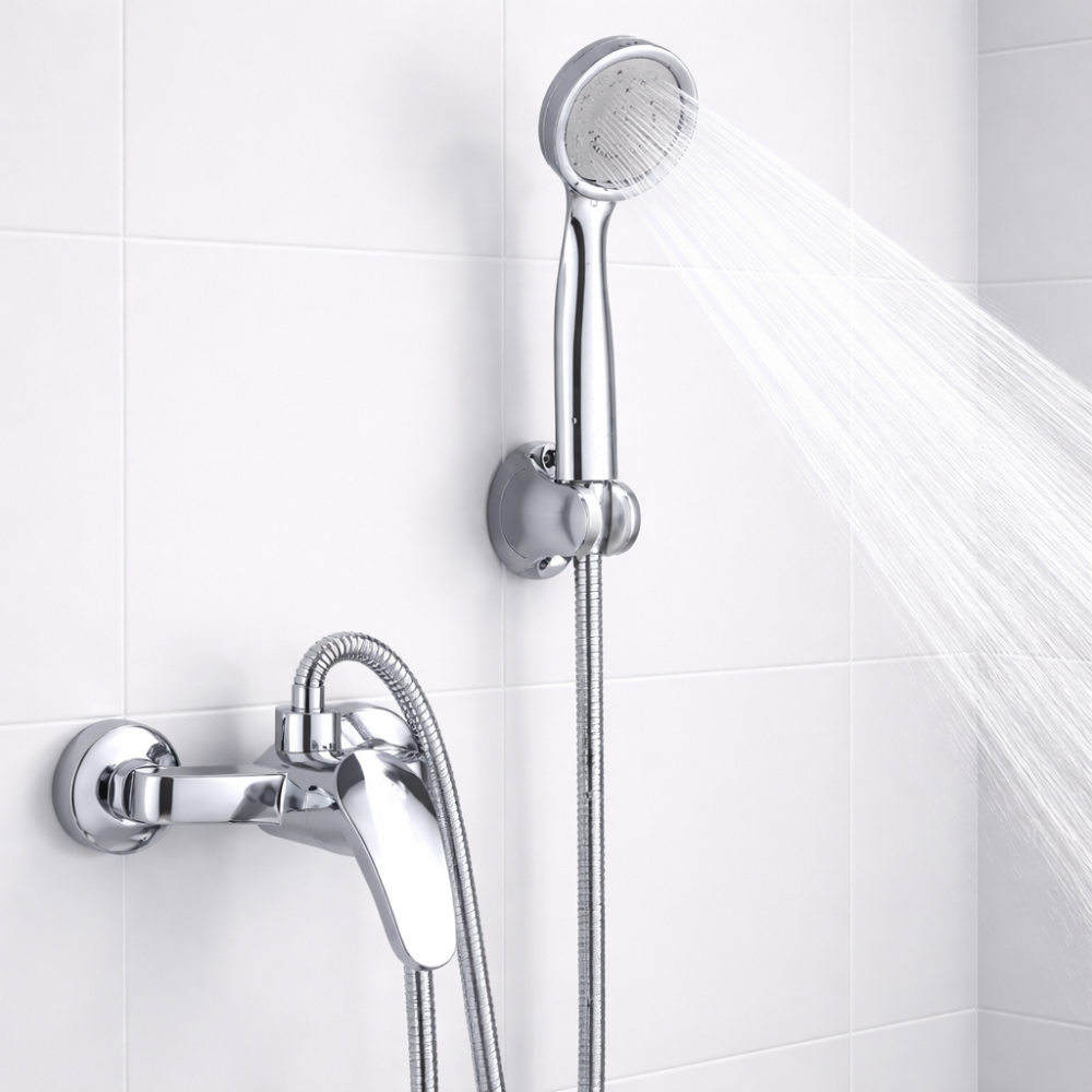 Clarity Mix – Mitigeur de douche mural chromé
