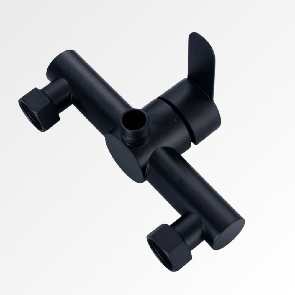 Nocta Bath – Mitigeur bain-douche mural noir eau chaude & froide