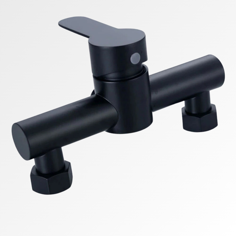 Nocta Bath – Mitigeur bain-douche mural noir eau chaude & froide