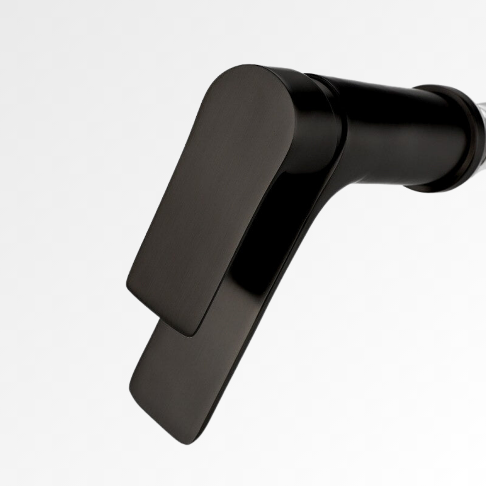 Auréa Cascade Mini – Mitigeur lavabo finition noir