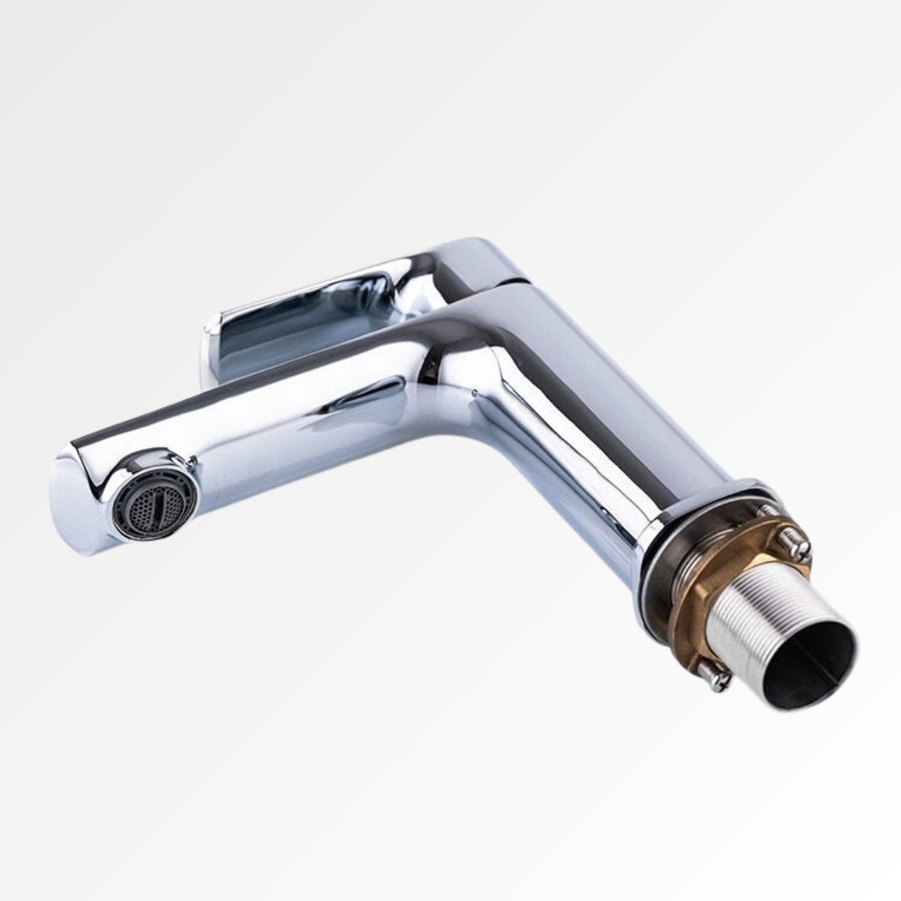 Auréa Cascade Mini – Mitigeur lavabo cascade inox 304 finition chromé